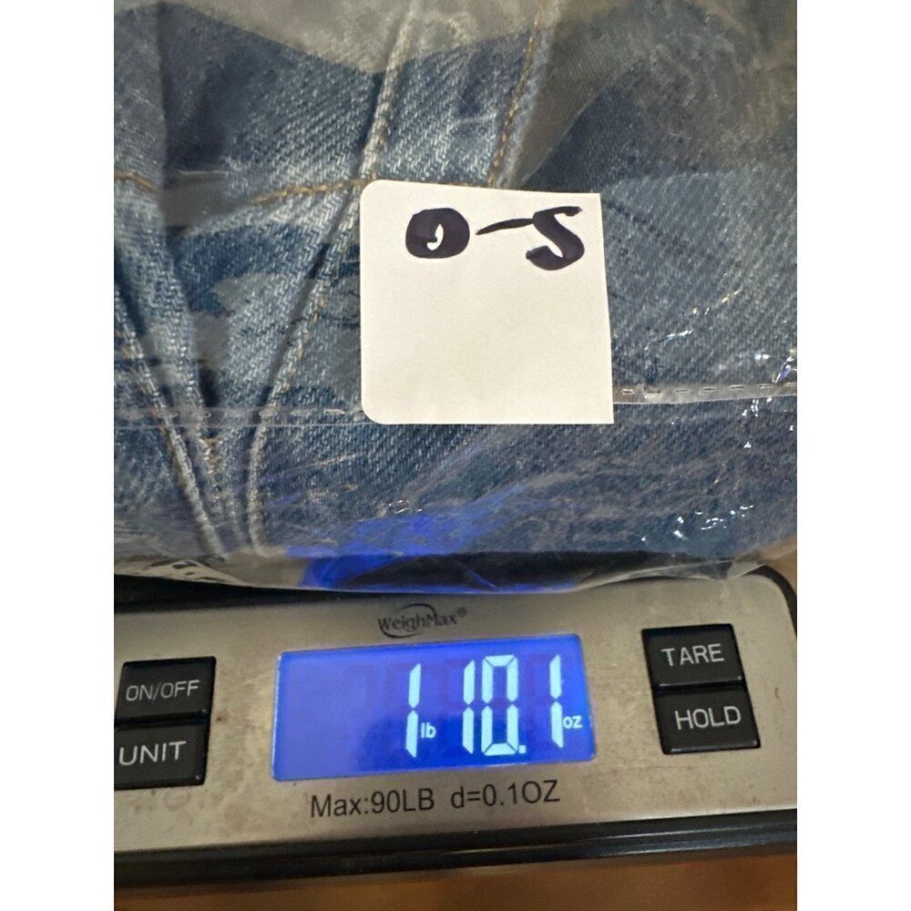 Future Collective Gabriella Karefa-Johnson Denim Jean Jacket Size Small - Picture 14 of 14